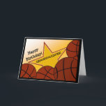 Carte Granddaughter : Happy Birthday Basketball Loving<br><div class="desc">Fun card to wish your basket ball loving granddaughter a happy birthday. Add a picture of your granddaughter wearing from favorite équipe the inside of the card for an special touch.</div>