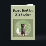 Carte Grande Dane Dog Humour Anniversaire Big Brother Am<br><div class="desc">Grande humour de chien Danse pour l'Anniversaire Frère Fun</div>