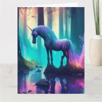 Grande fille personnalisée Unicorne Joyeux anniver