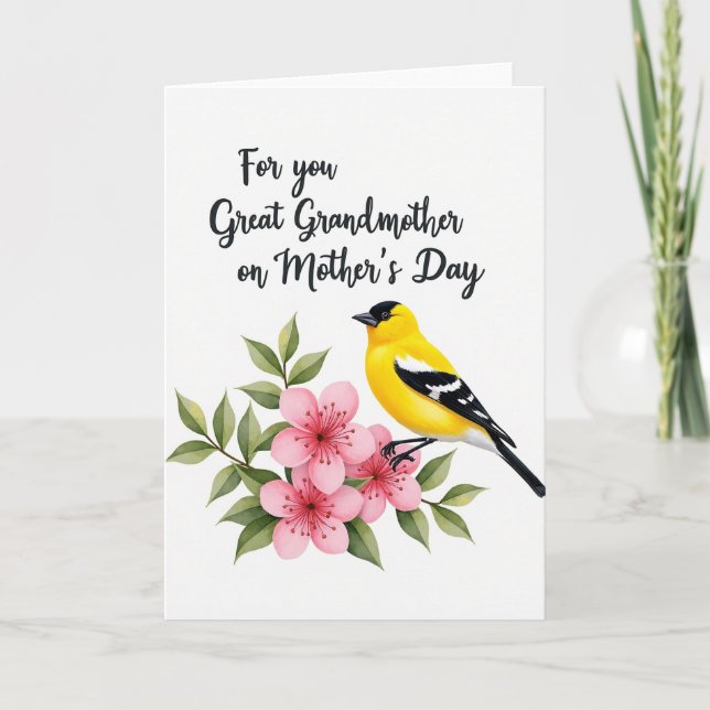Carte Grande-Mère Oiseau (Devant)