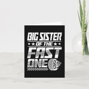 Carte Grande Soeur Du Fast One Premier Anniversaire C