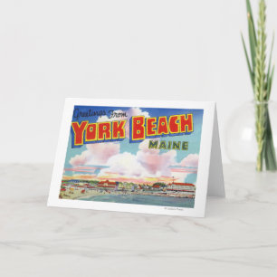 Carte Grandes scènes de lettre, salutations de