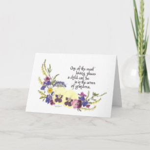 Carte Grandma greeting card