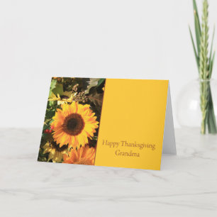 Carte Grandma Thanksgiving