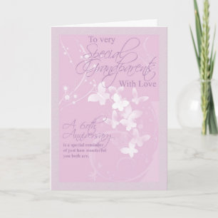 Carte Grands-parents pour 60 ans de mariage