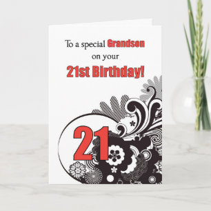 Carte Grandson, 21e anniversaire des tourbillons religie