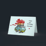 Carte Grandson 38e anniversaire de voiture Chargement de<br><div class="desc">Les anniversaires n'ont lieu qu'une fois par an,  alors ne manquez jamais l'occasion d'envoyer un message d'anniversaire à n'importe qui pour célébrer. Votre petit-fils se souviendra sûrement de cette carte une fois qu'il l'aura obtenue pour son 38e anniversaire. Prends-le maintenant !</div>