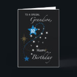 Carte Grandson âge personnalisé Anniversaire Étoile Insp<br><div class="desc">Que ce soit pour le 32e,  le 35e ou même un 45e anniversaire,  cette carte serait adaptée à l’occasion en raison de l’âge personnalisable sur le devant. Donc si vous voulez envoyer des voeux d'anniversaire à votre cher petit-fils,  voici la carte pour lui.</div>