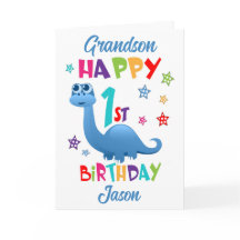 Grandson Dinosaur 1er anniversaire