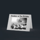 CARTE **GRANDSON** FAITES CE QUI VOUS REND "HEUREUX" ANN<br><div class="desc">Faites-lui savoir que VOUS VOUS SOUCIEZ - envoyez cette carte amusante dès aujourd'hui à VOTRE GRAND :) MERCI TELLEMENT POUR ARRÊTER PAR L'UN DE MES HUIT MAGASINS ET HEUREUX ANNIVERSAIRE À "VOTRE GRAND"</div>