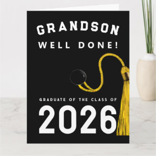 Carte Grandson Graduation 2025 Card