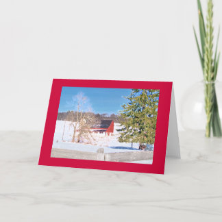 Carte Grange rouge derrière la barrière sur "Pike