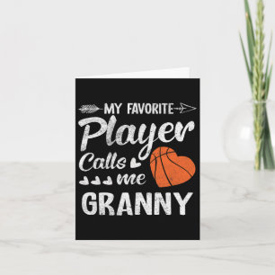 Carte Granny Bysketbyll Mon Joueur Favori M'Appelle Gran