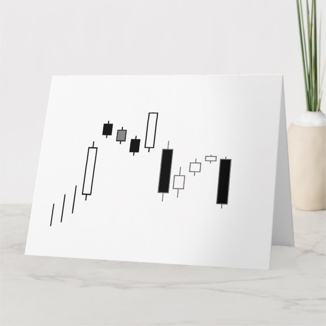 Carte Graphique à bougies (Devant)