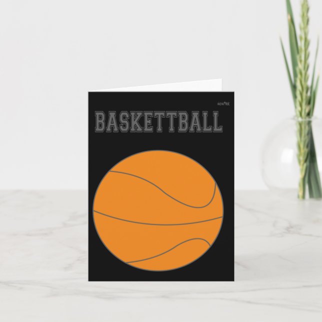 Carte Graphique de basketball #1  (Devant)