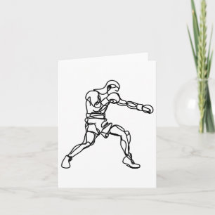 Carte Graphique de boxe Sports intérieurs