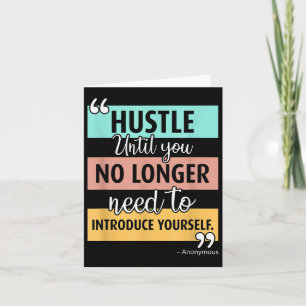 Carte Graphique de citation d'occasion motivationnelle