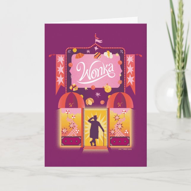 Carte Graphique de la boutique Wonka Candy (Devant)