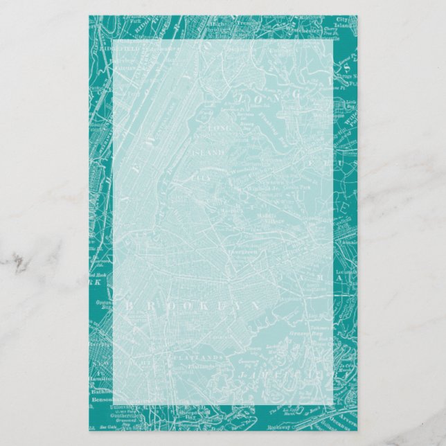 Carte graphique de New York (Devant)