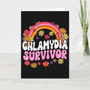 Carte Graphique drôle de survivant de Chlamydia