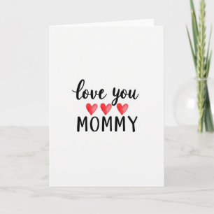 Carte Graphique Je T'Aime Maman