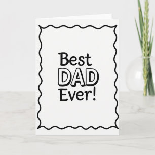 Carte Graphique Meilleur Papa Au Monde