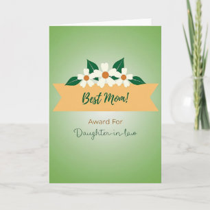Carte graphique "Meilleure maman élégante"