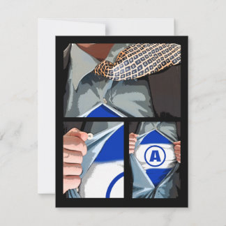 Carte graphique Novel Bar Mitzvah Répondre RSVP