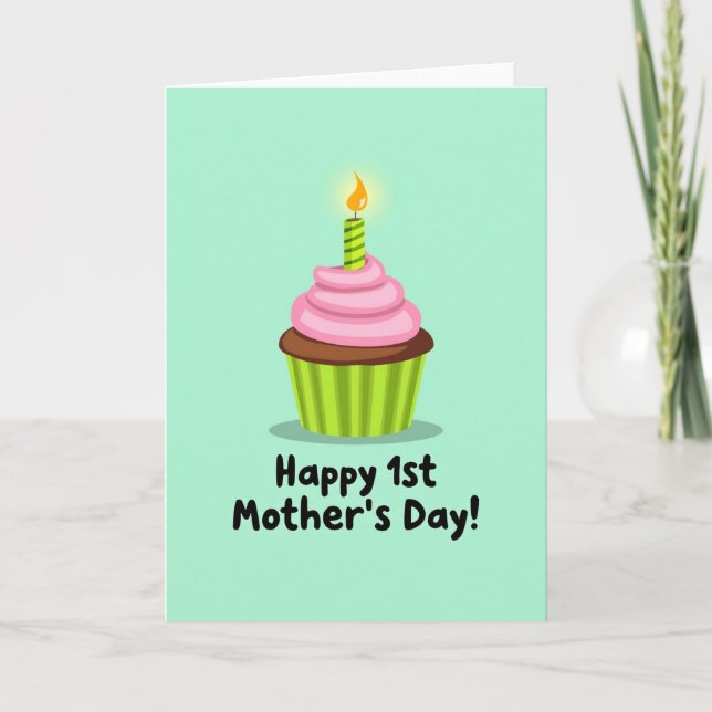 Carte graphique pour la fête des mères (Devant)