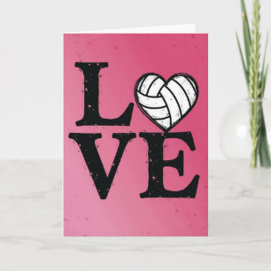 Carte Graphique Volley Amour
