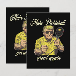Carte Graphiques amusants pour les amateurs de pickle ba