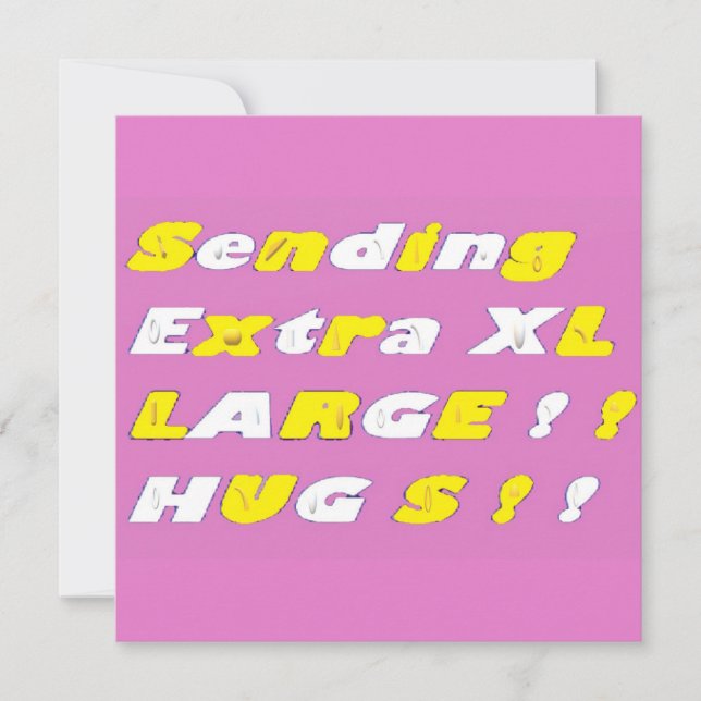 Carte Graphiques blancs rose jaune extra-gros carreaux (Devant)