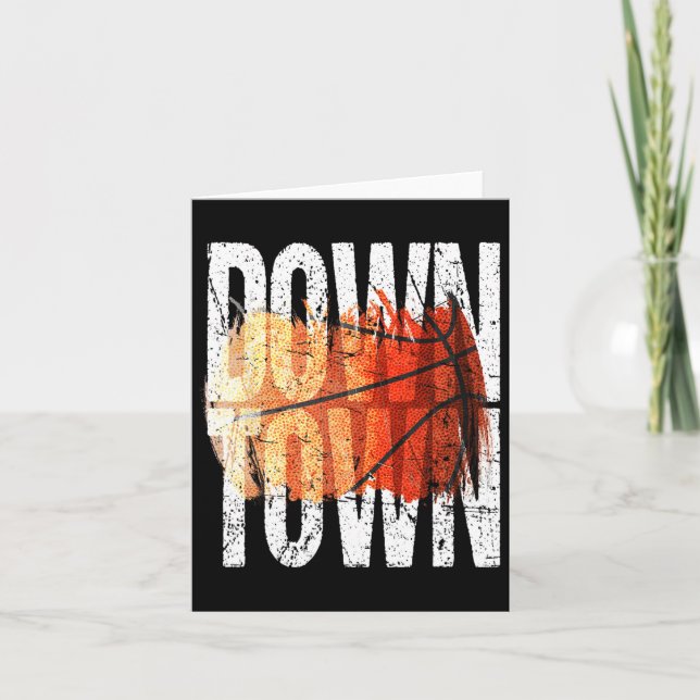 Carte Graphisme Bysketbyll à 3 points - Centre-ville (Devant)