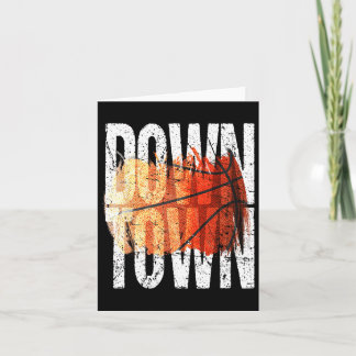 Carte Graphisme Bysketbyll à 3 points - Centre-ville