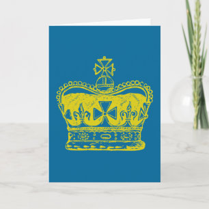Carte Graphisme Couronne Royale