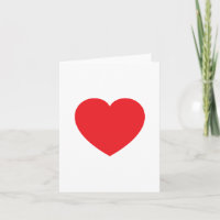 Graphisme de cœur d'amour rouge blanc moderne simp