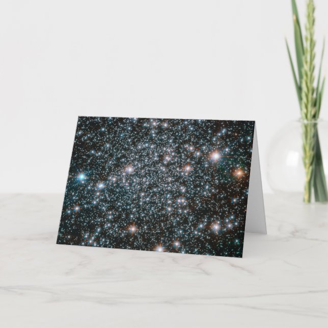 Carte Grappe d'étoiles métalliques lourds Hubble (Devant)