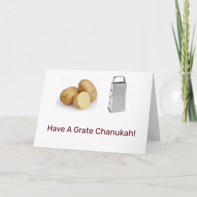 Carte Grate Chanukah (Devant)