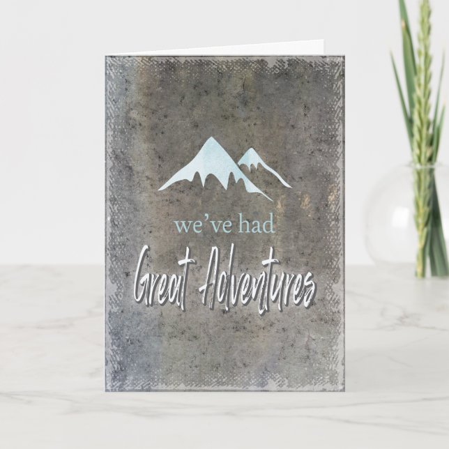 Carte Great Adventure Mariage Proposition Bridesman (Devant)