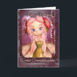 Carte Great Granddaughter Birthday Card<br><div class="desc">Great Granddaughter Birthday Card</div>