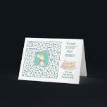 Carte Great Grandson Extraordinaire Birthday Puzzle Maze<br><div class="desc">Ton arrière petit-fils fêtera bientôt son anniversaire. Pourquoi ne pas le surprendre avec cette carte amusante qu'il peut aussi faire comme un passé aidant le chien affamé à atteindre les os surmontés de gâteau.</div>