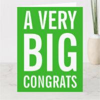 Carte Green A Very Big Fgrats