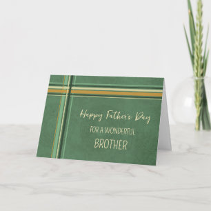 Carte Green Brother Happy Fête des pères
