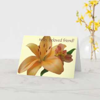 Carte Greeting Card - All Anciens - Lily & Friend (L/F)