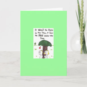Carte Greeting Card - funny church saying