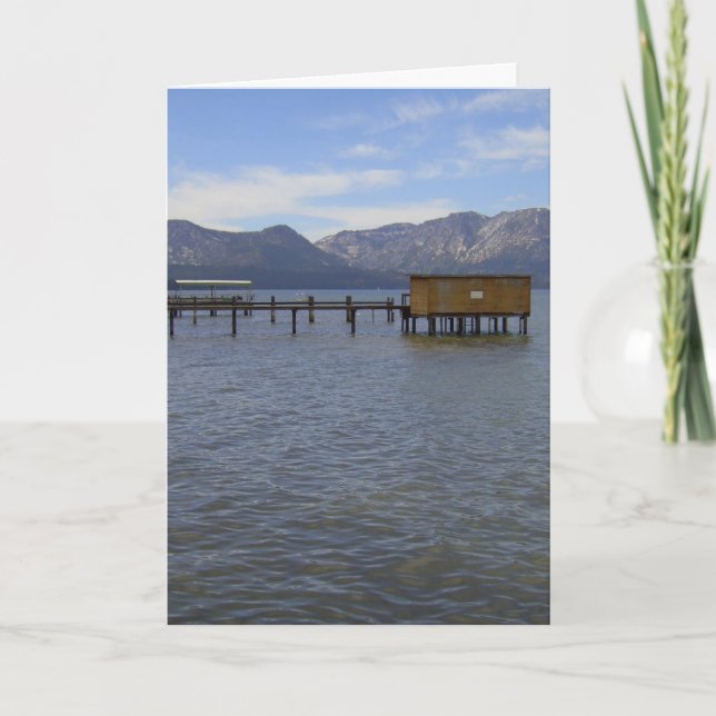 Carte *Greeting de collection du sud du lac Tahoe (Devant)