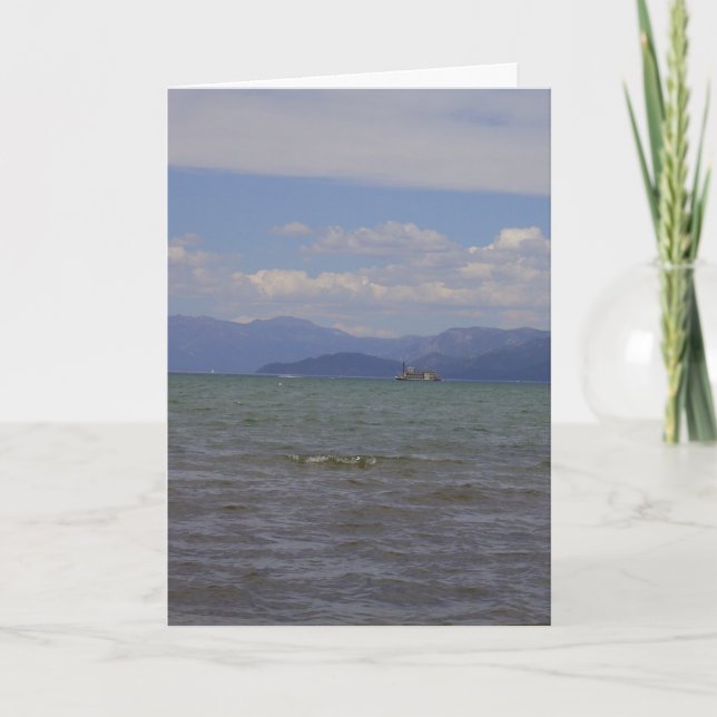 Carte *Greeting de collection du sud du lac Tahoe (Devant)