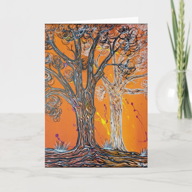 Carte Greeting Ghost (Devant)
