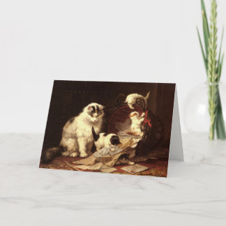 Carte Greetingcard avec la peinture de Henriette