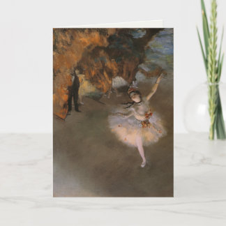 Carte Greetingcard with Edgar Degas Painting